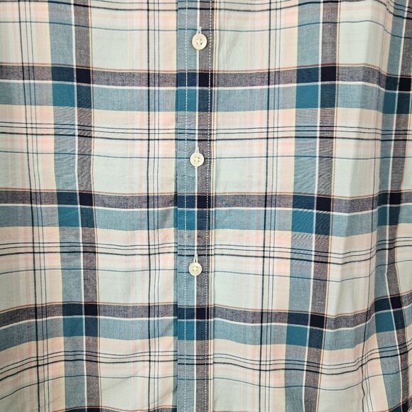 Goodfellow & Co Mens Standard Fit Plaid Short Sleeve Shirt Size XXL Casual - Picture 8 of 11